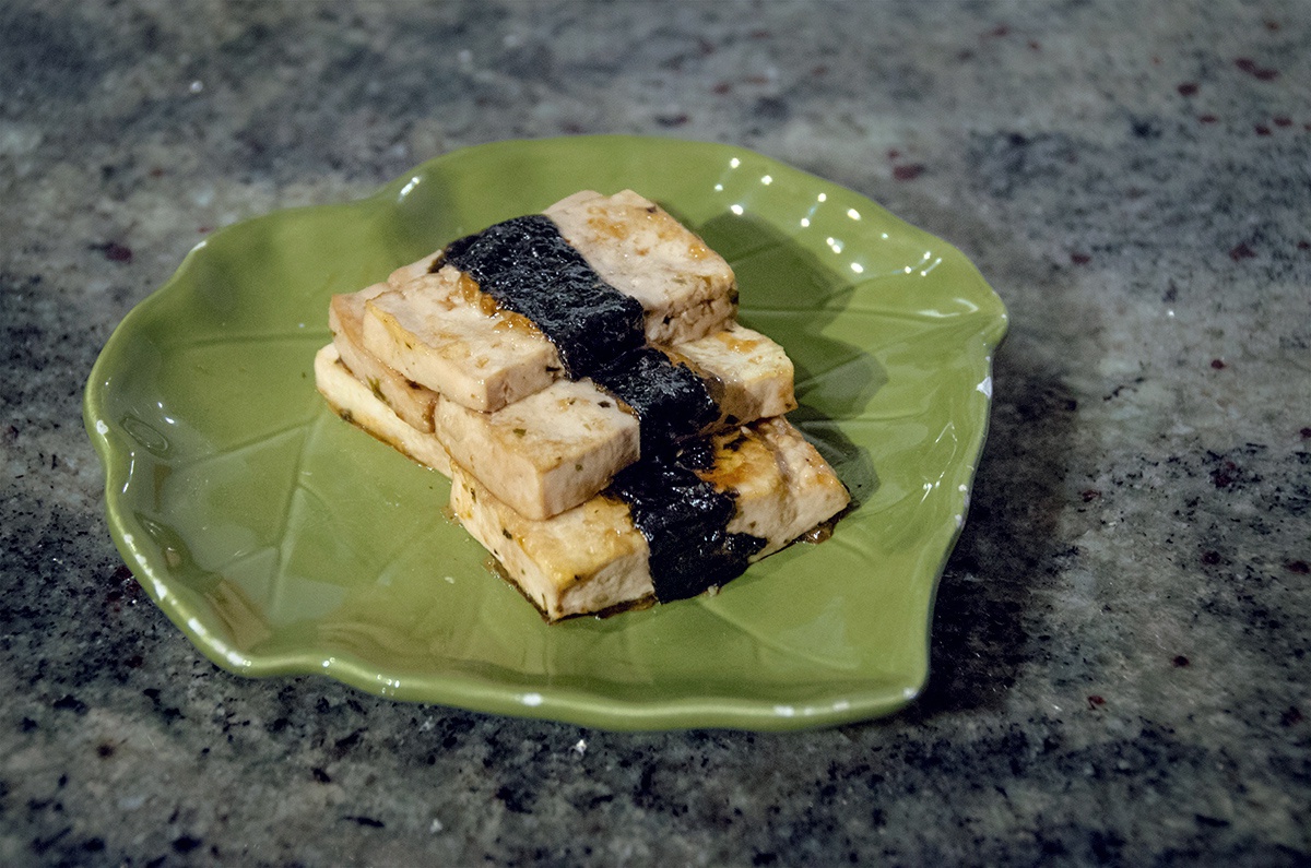 日式照烧海苔豆腐