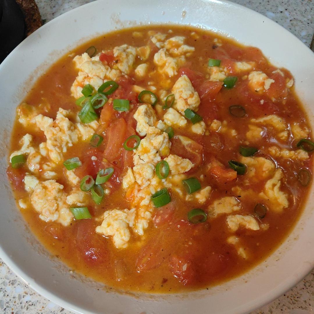 超嫩滑的番茄炒蛋