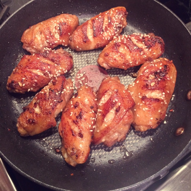 香煎鸡翅
