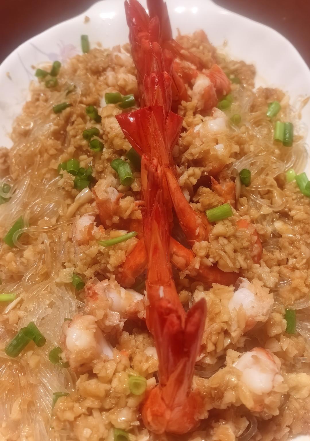 蒜蓉粉丝开背虾