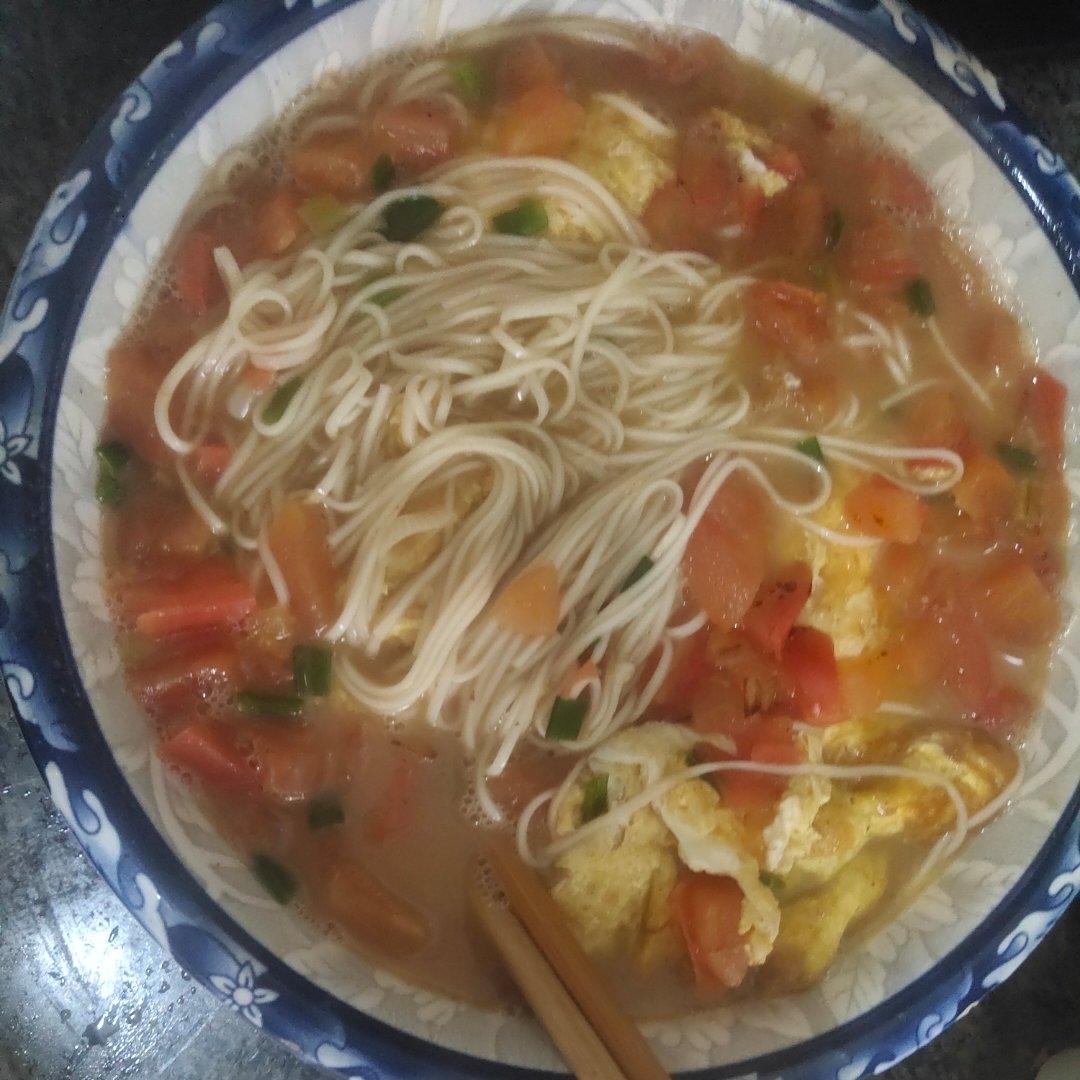 十来分钟做好/番茄鸡蛋面🍜