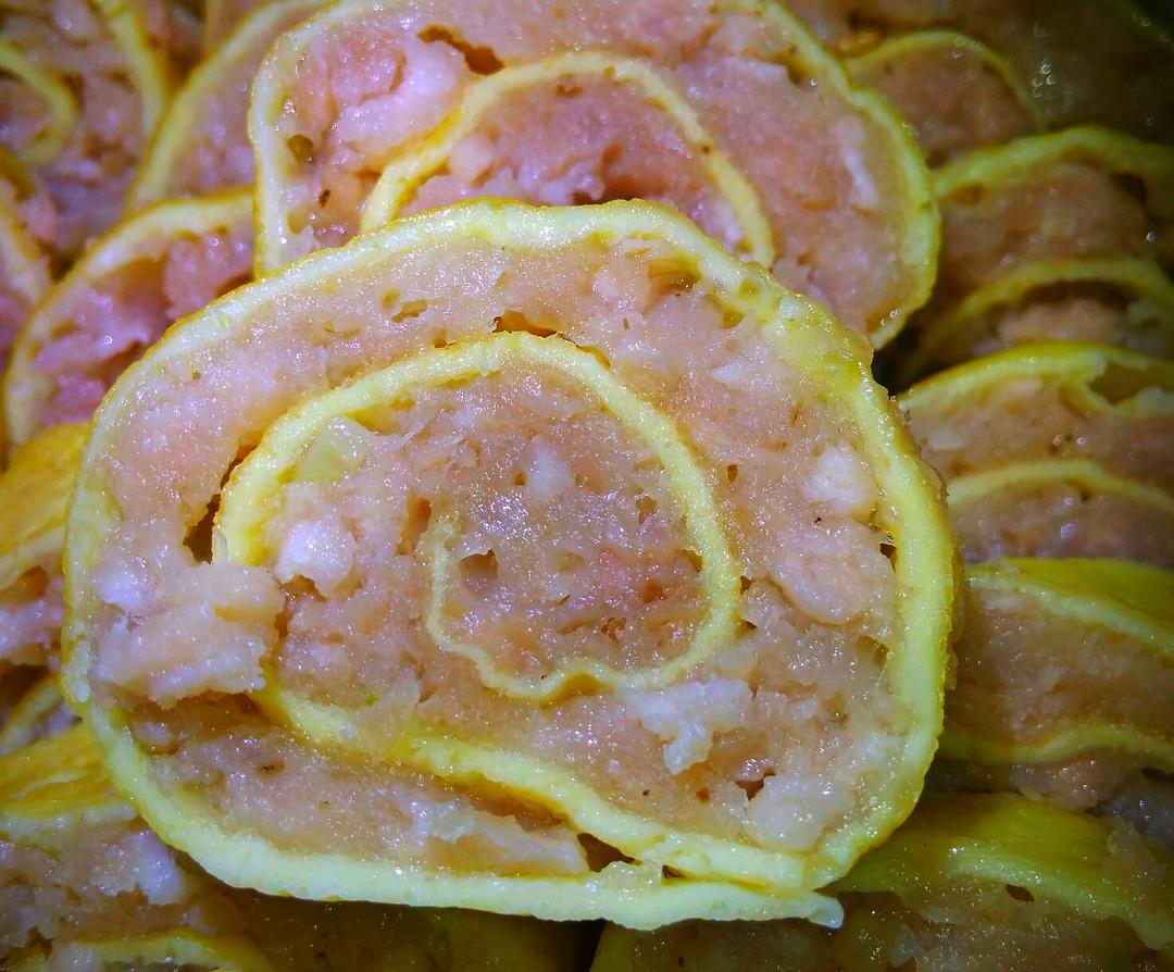 【唐】鸡丝肉卷的做法