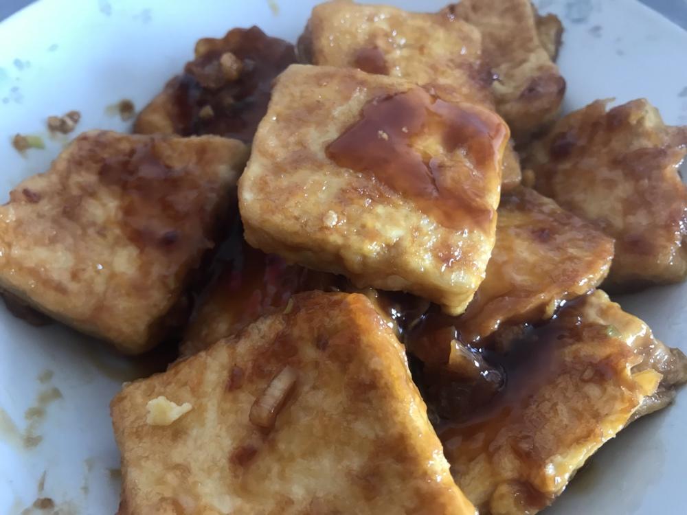 无敌好吃的香煎豆腐