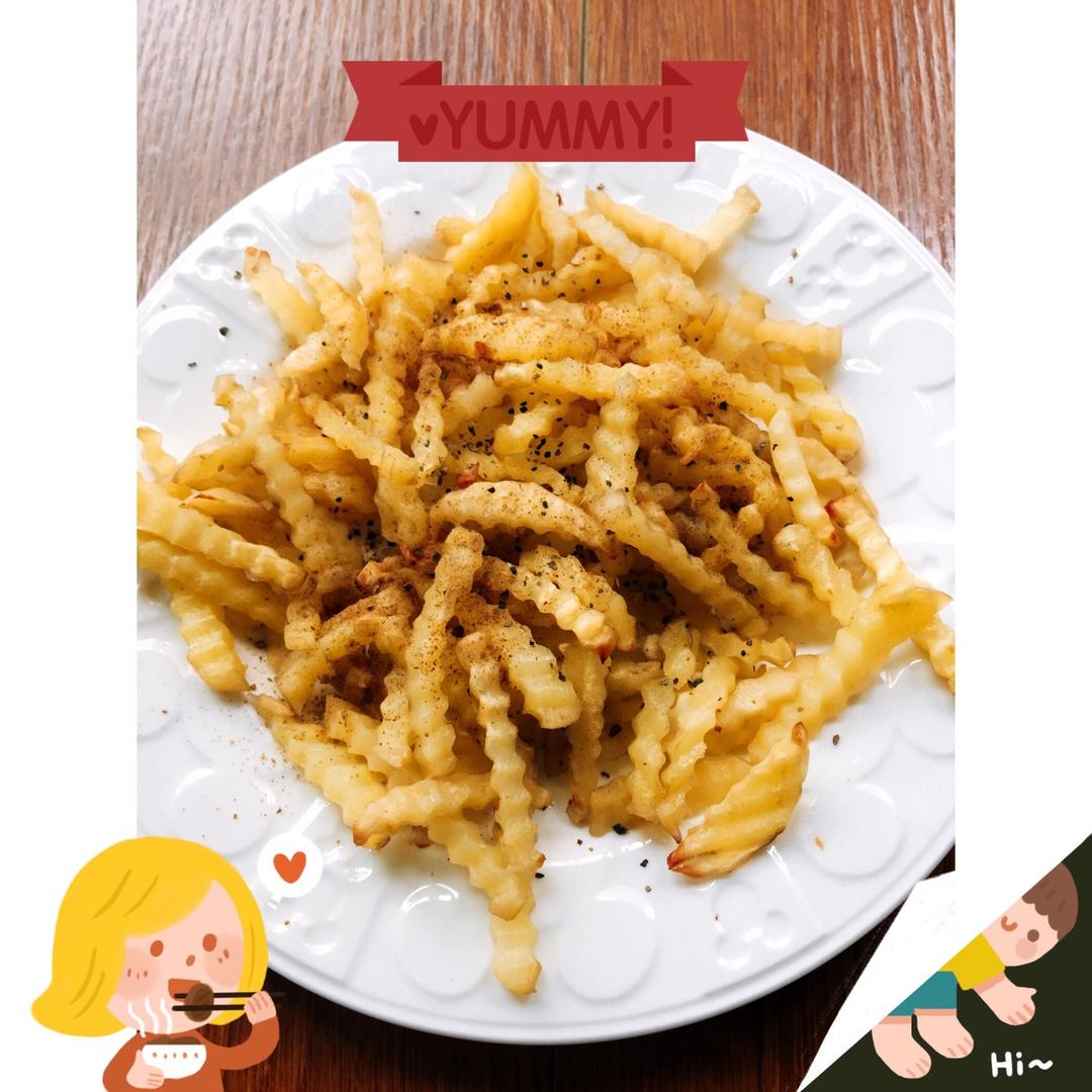 烤箱版薯条