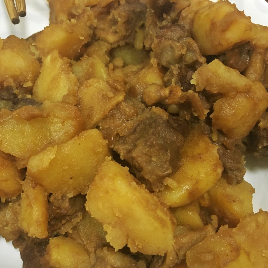 土豆烧牛肉