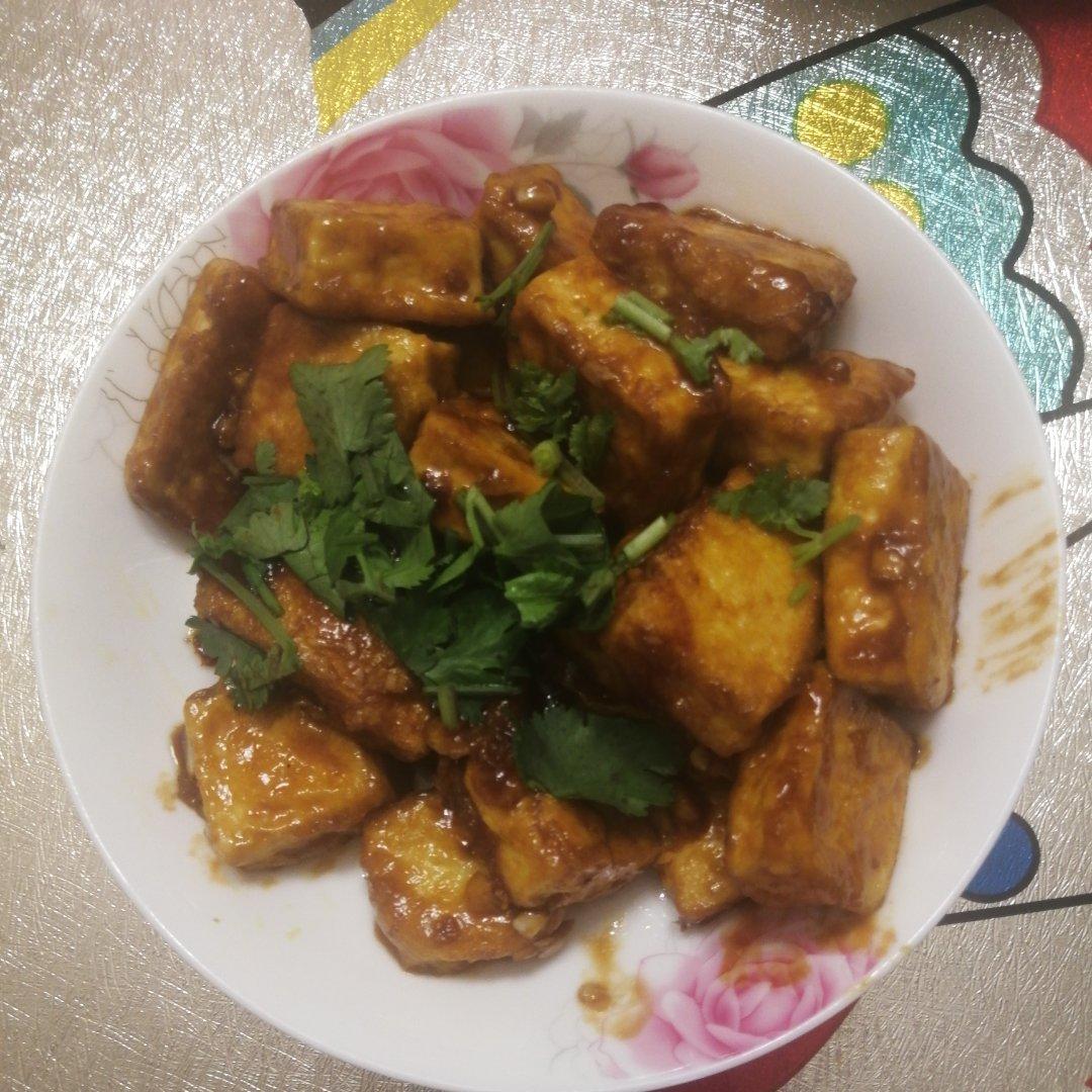 无敌好吃的香煎豆腐