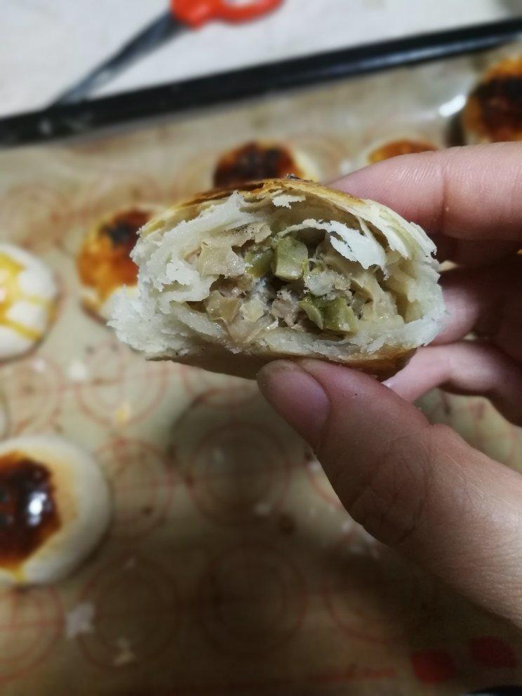 苏式榨菜鲜肉月饼