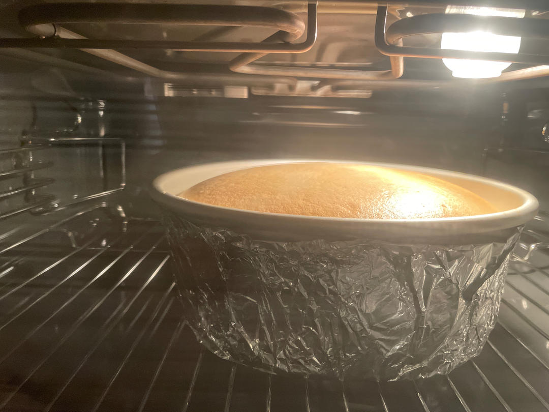 蛋糕的做法（8寸戚风蛋糕）