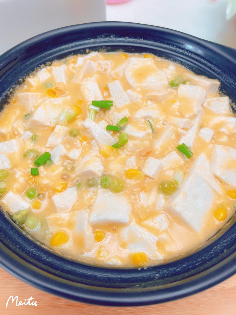 咸蛋黄豆腐