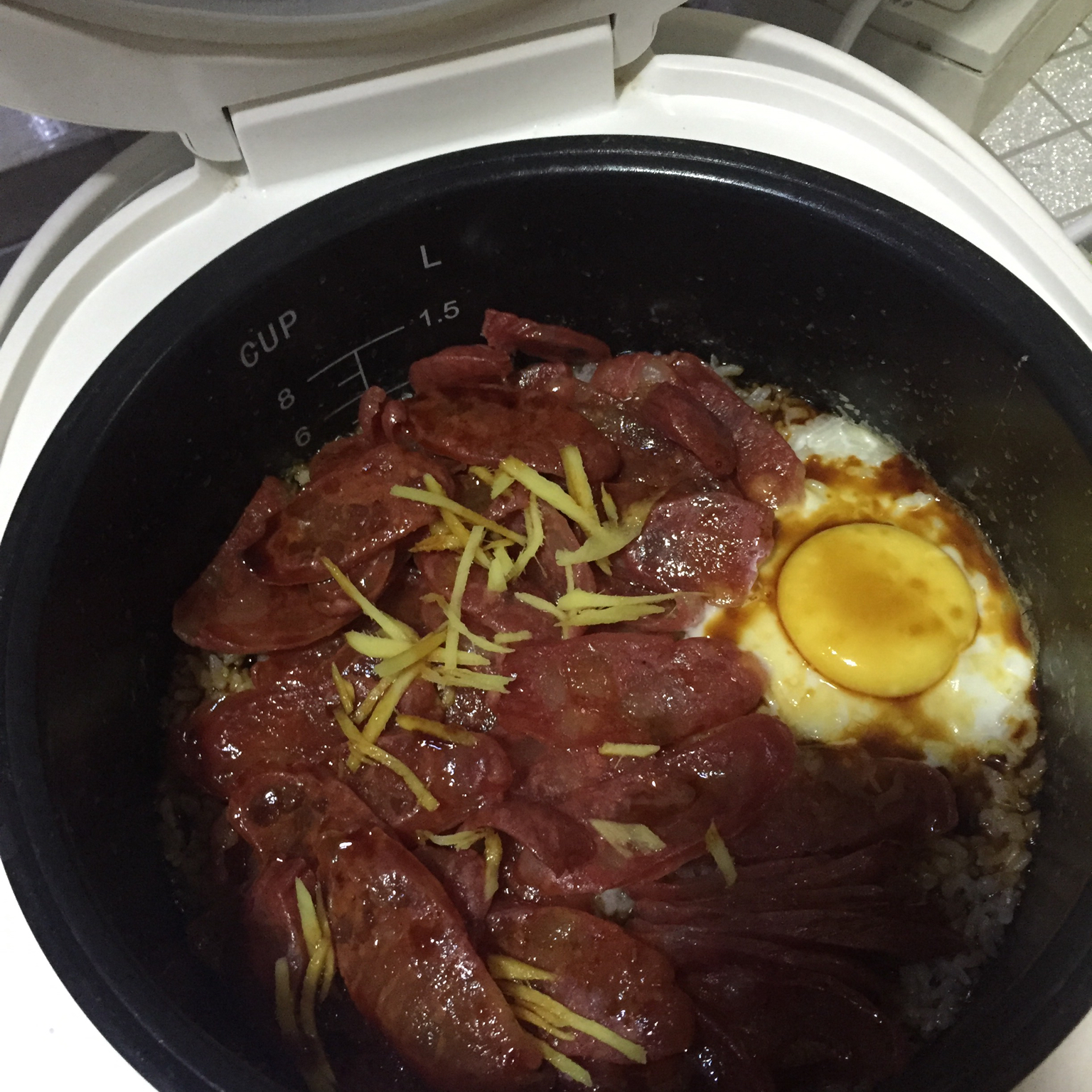 简易版电饭煲版煲仔饭