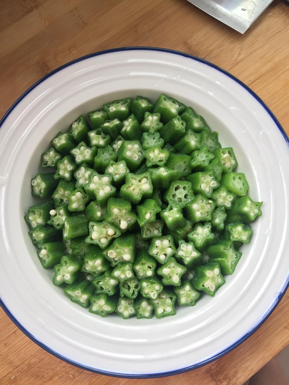 【白灼秋葵】清爽简单