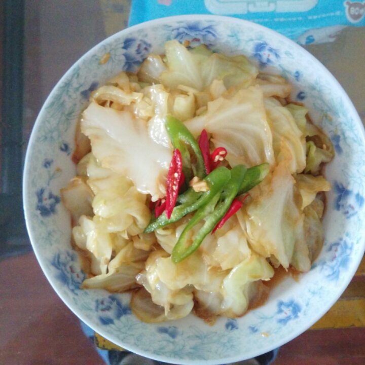 凉拌手撕圆白菜