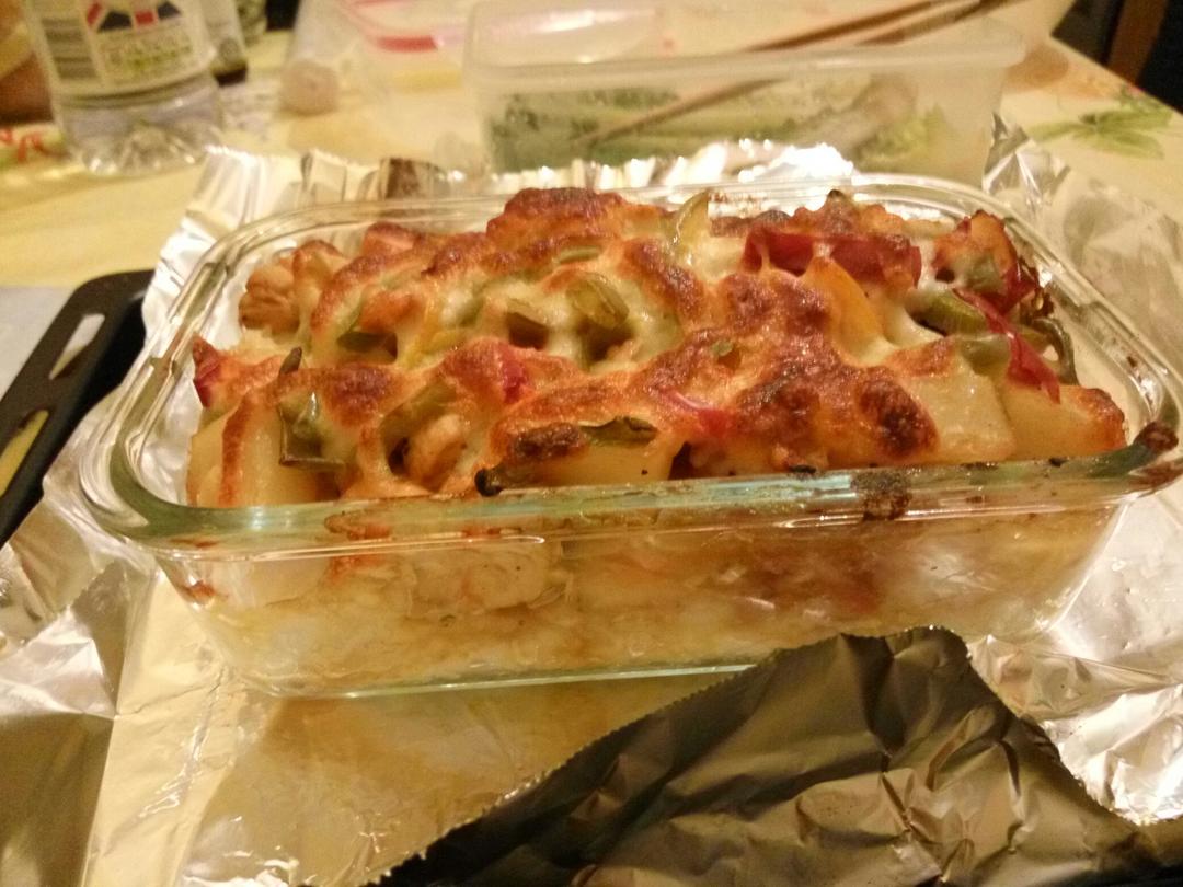 番茄鸡肉焗饭