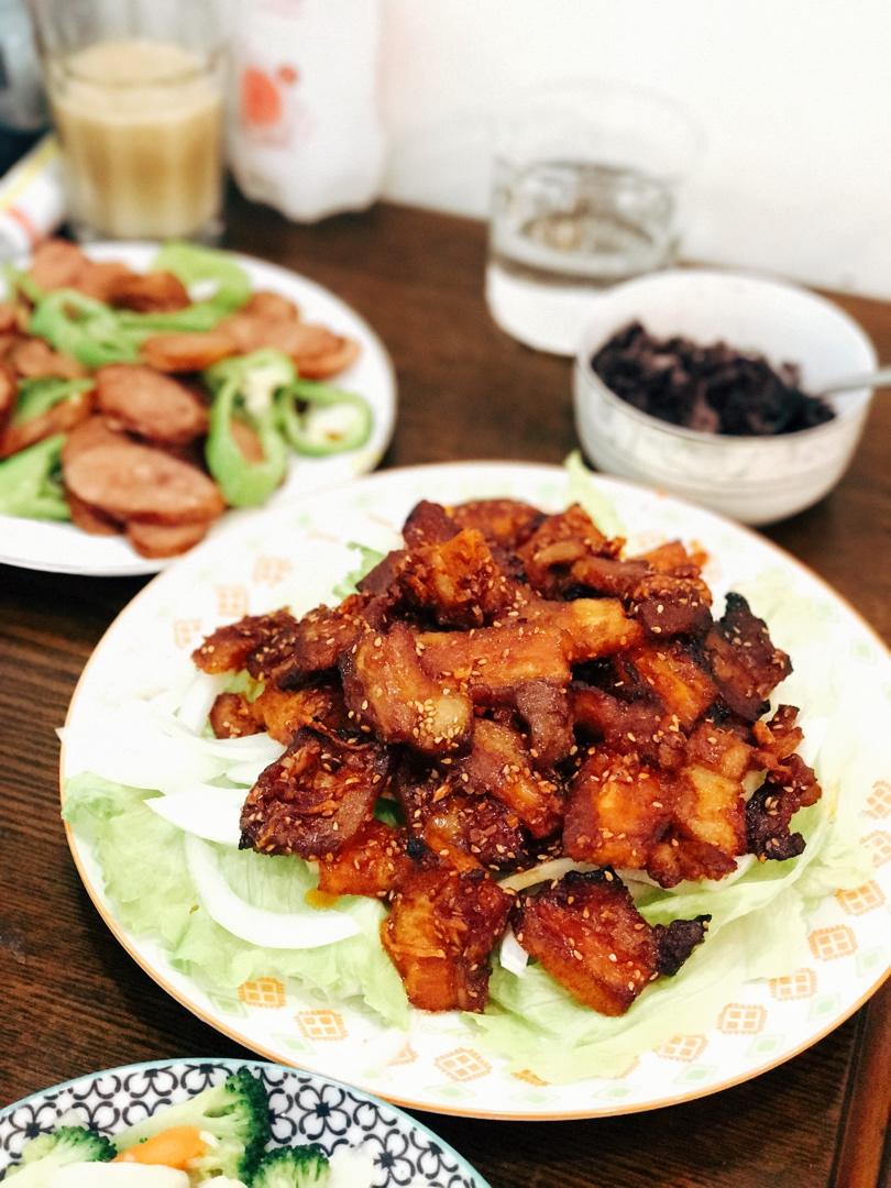 韩式烤五花肉