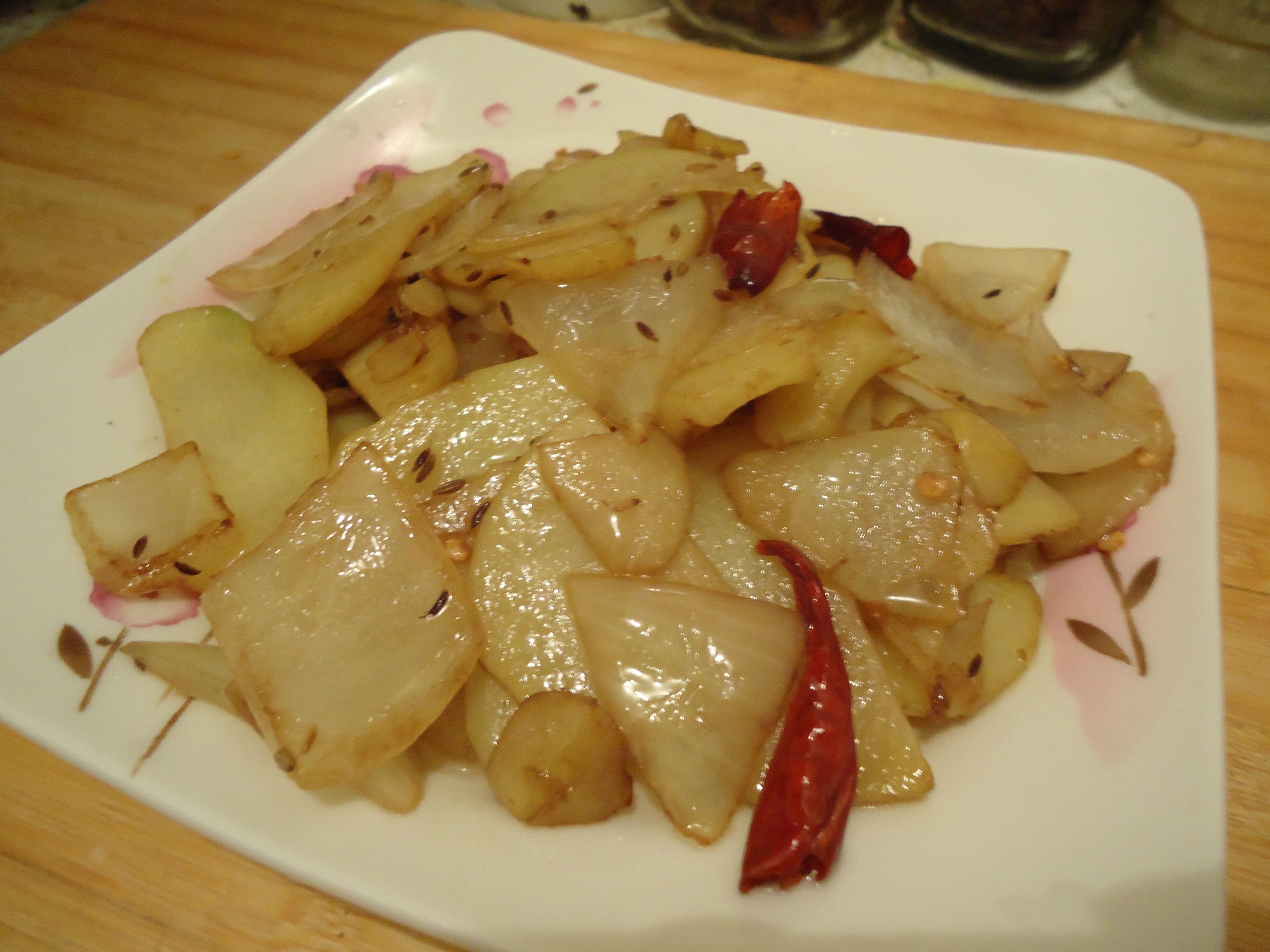 孜然洋葱土豆片