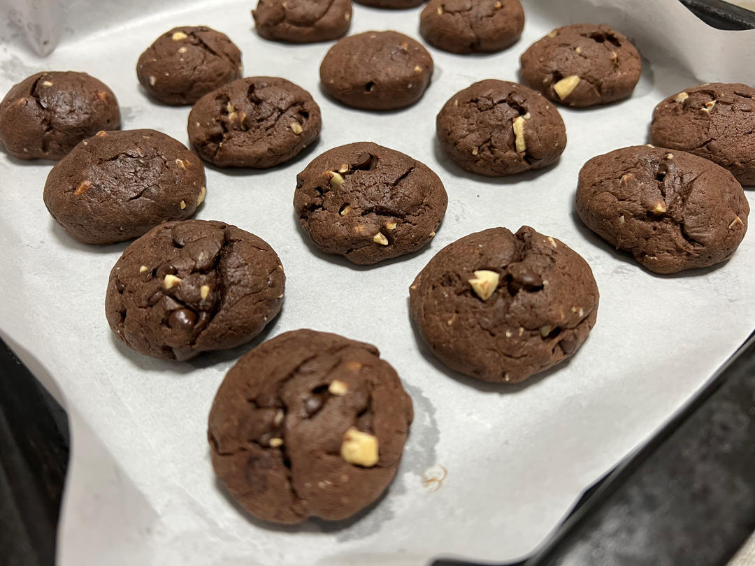 秒杀趣多多❗️巧克力坚果软曲奇饼干