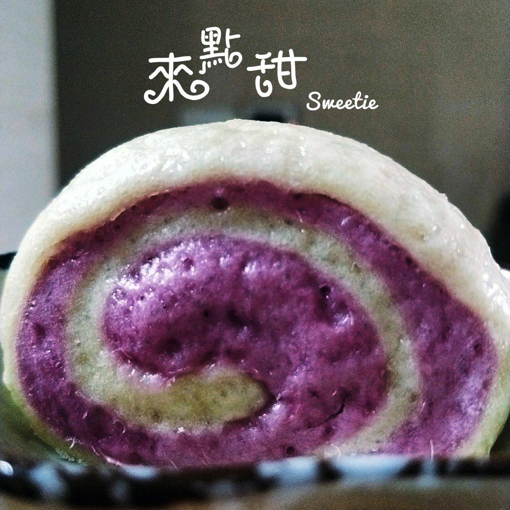 双色紫薯馒头 宝宝辅食食谱