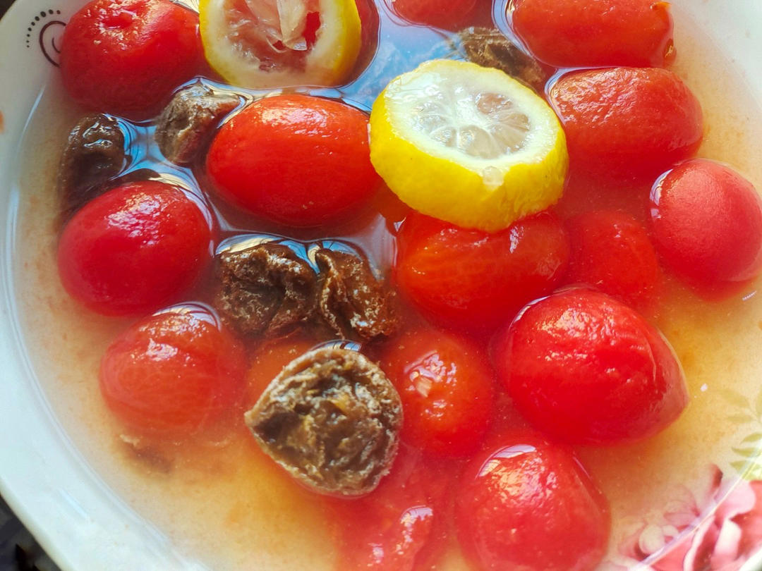 解腻开胃的话梅小番茄