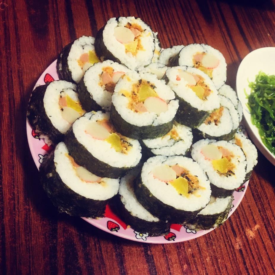 🍣家庭版寿司 | 无寿司醋、无寿司米版本👩🏻‍🍳