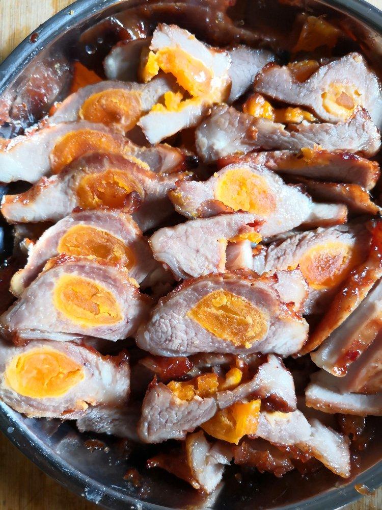 咸蛋叉烧肉（好吃得爆炸）