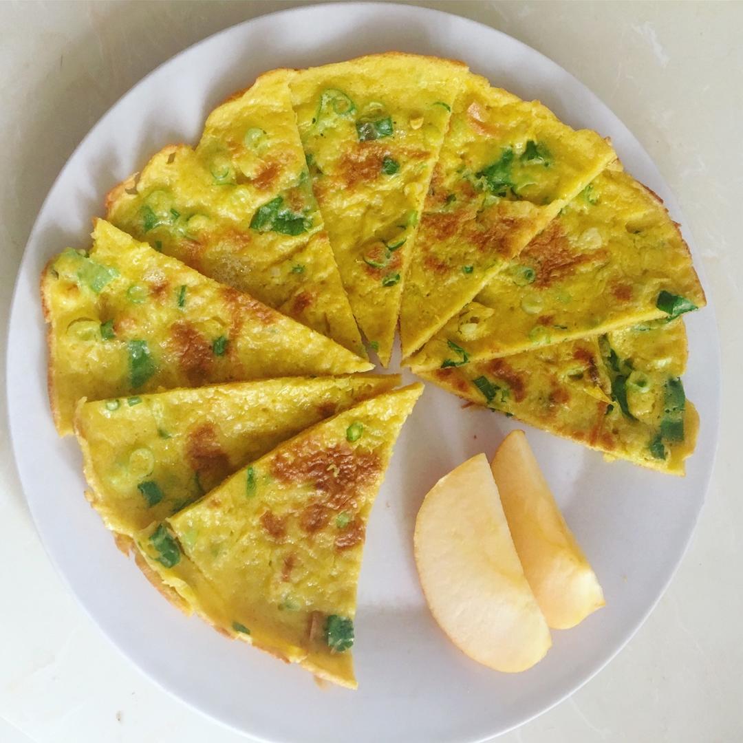 葱花鸡蛋饼