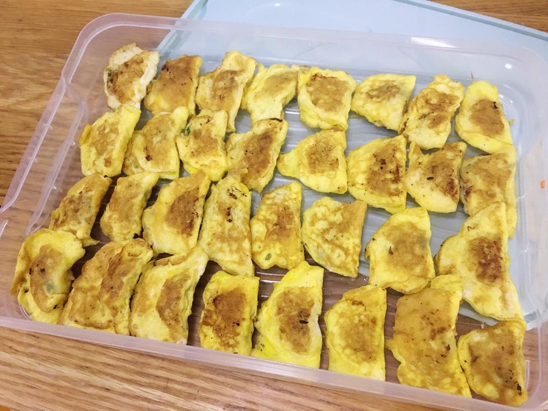 蛋饺（平底锅版)