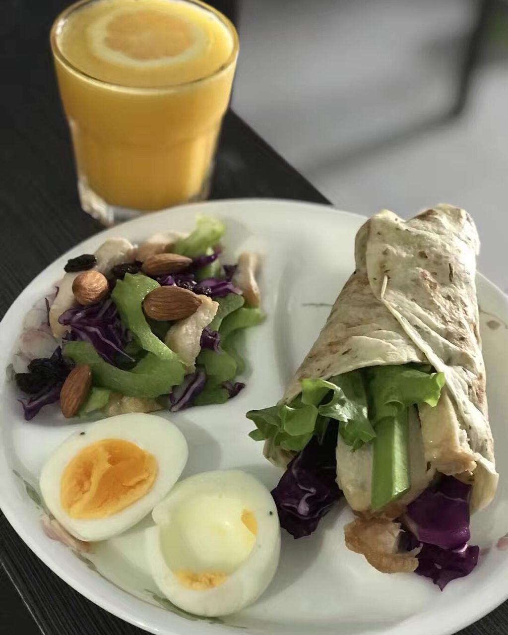 ｛轻食｝拉法卷的完美公式Laffa wrap（附饼皮做法）