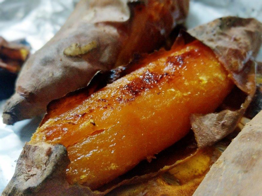 烤红薯前加这一步，糖稀流油，吃起来更香甜