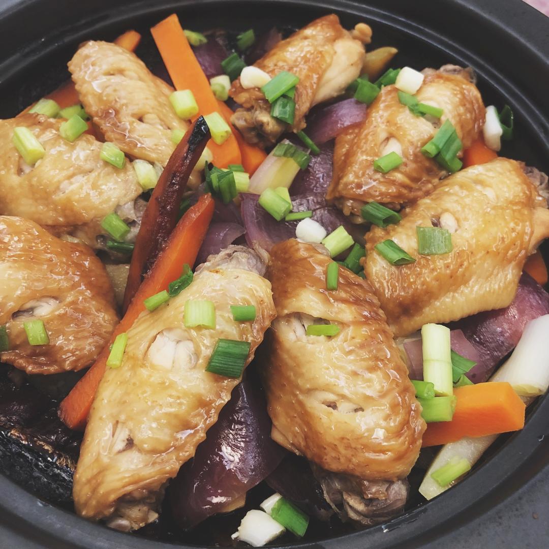 香薯鸡翅锅(塔吉锅)