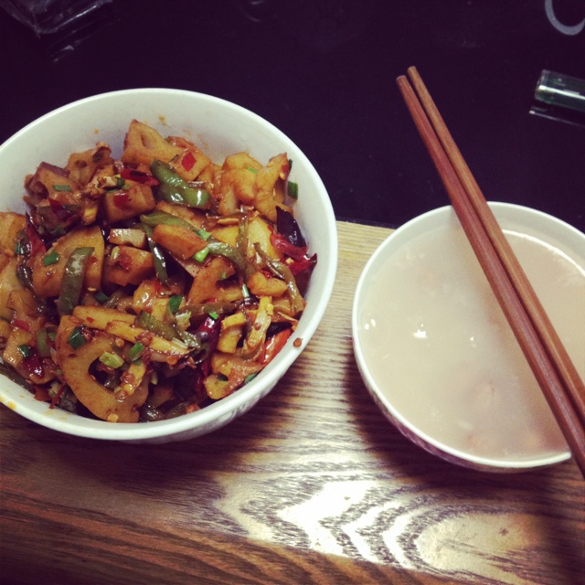 酸辣藕丁