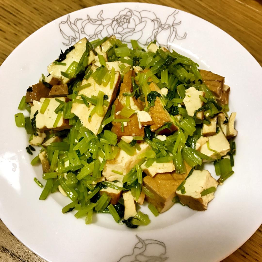 芹菜香干