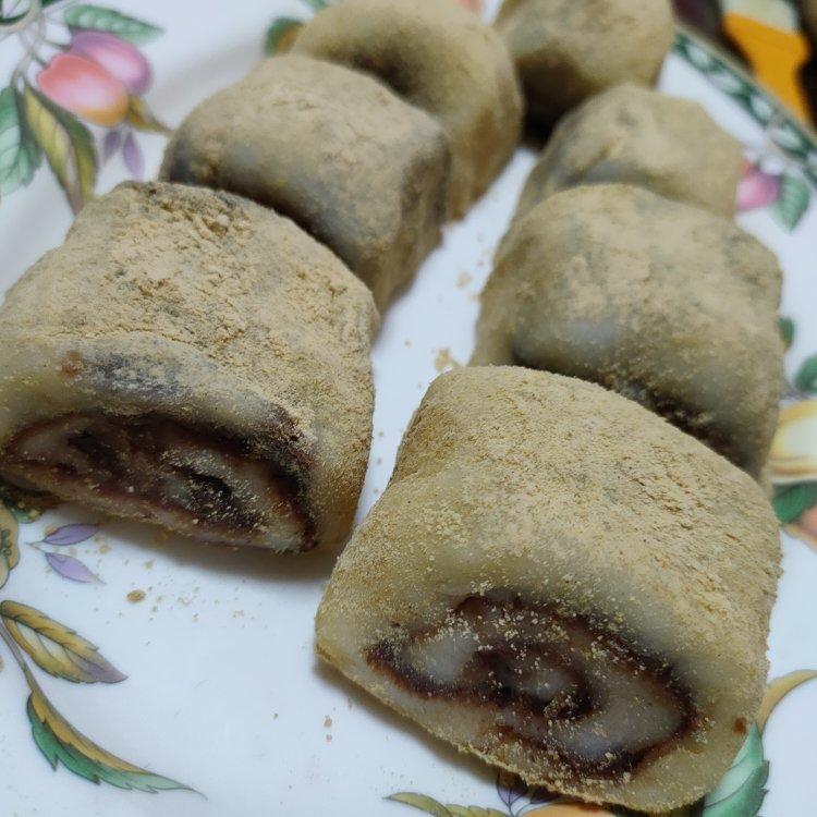 传统小吃：驴打滚