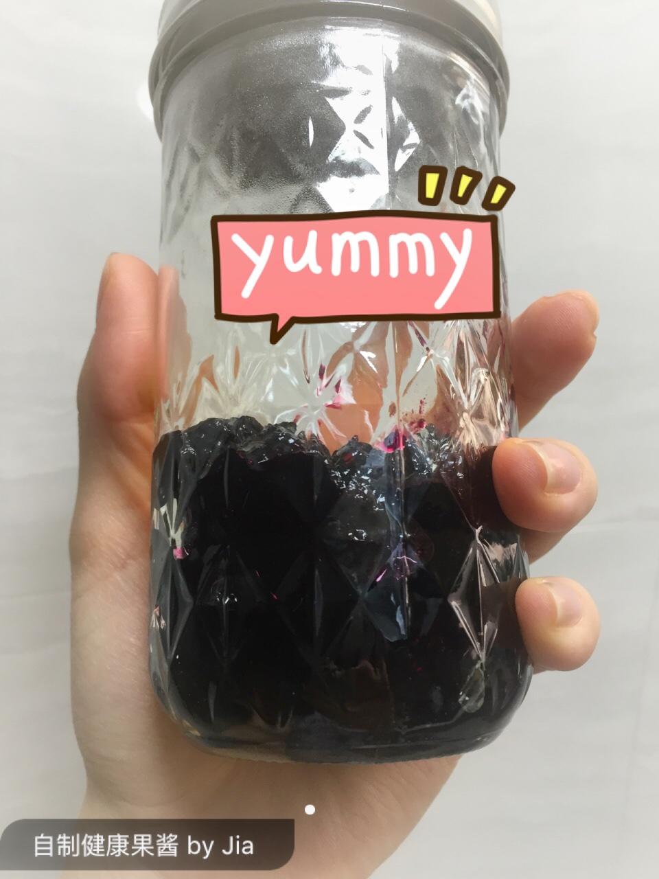 蓝莓果酱健康版的做法