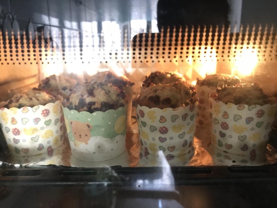 少女心的香蕉蔓越莓玛芬