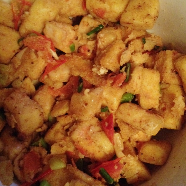 西红柿炒馒头粒