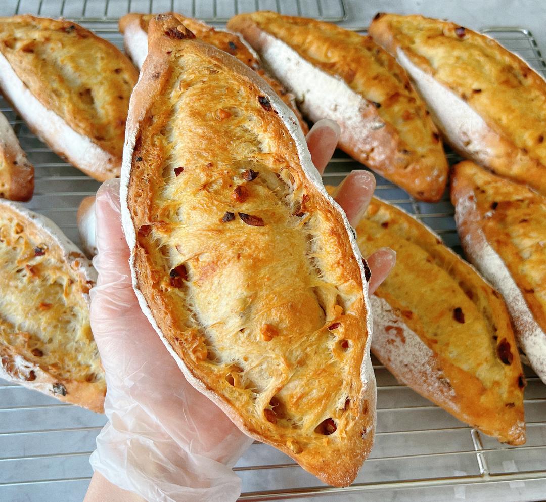 红枣核桃软欧包