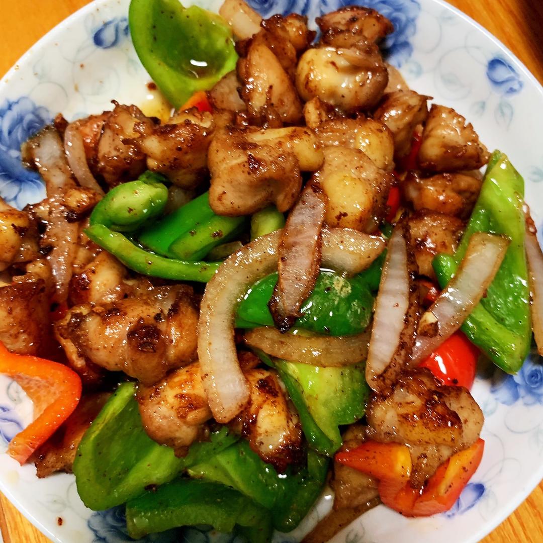 孜然爆炒掌中宝(鸡脆骨)