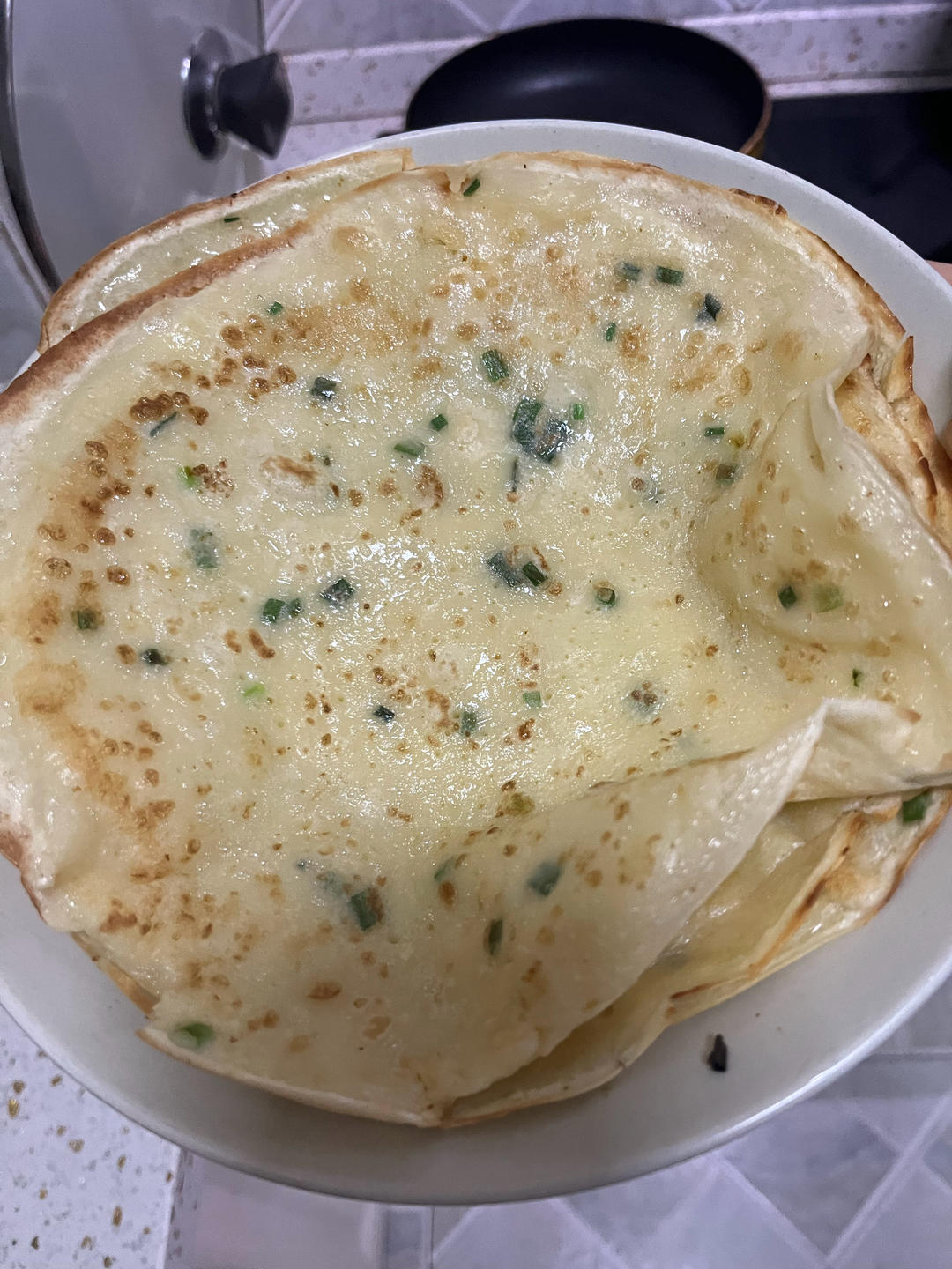 超软筋道的鸡蛋软饼