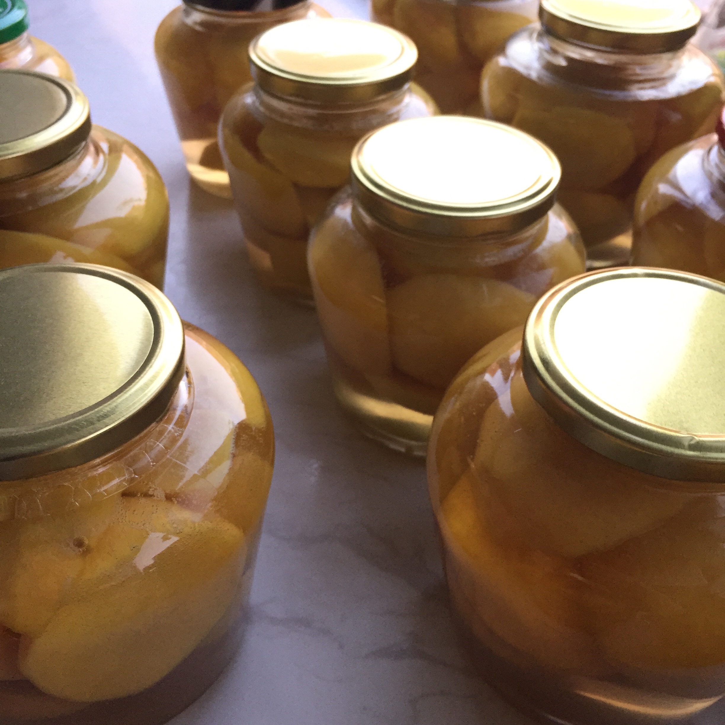家庭自制黄桃罐头的做法