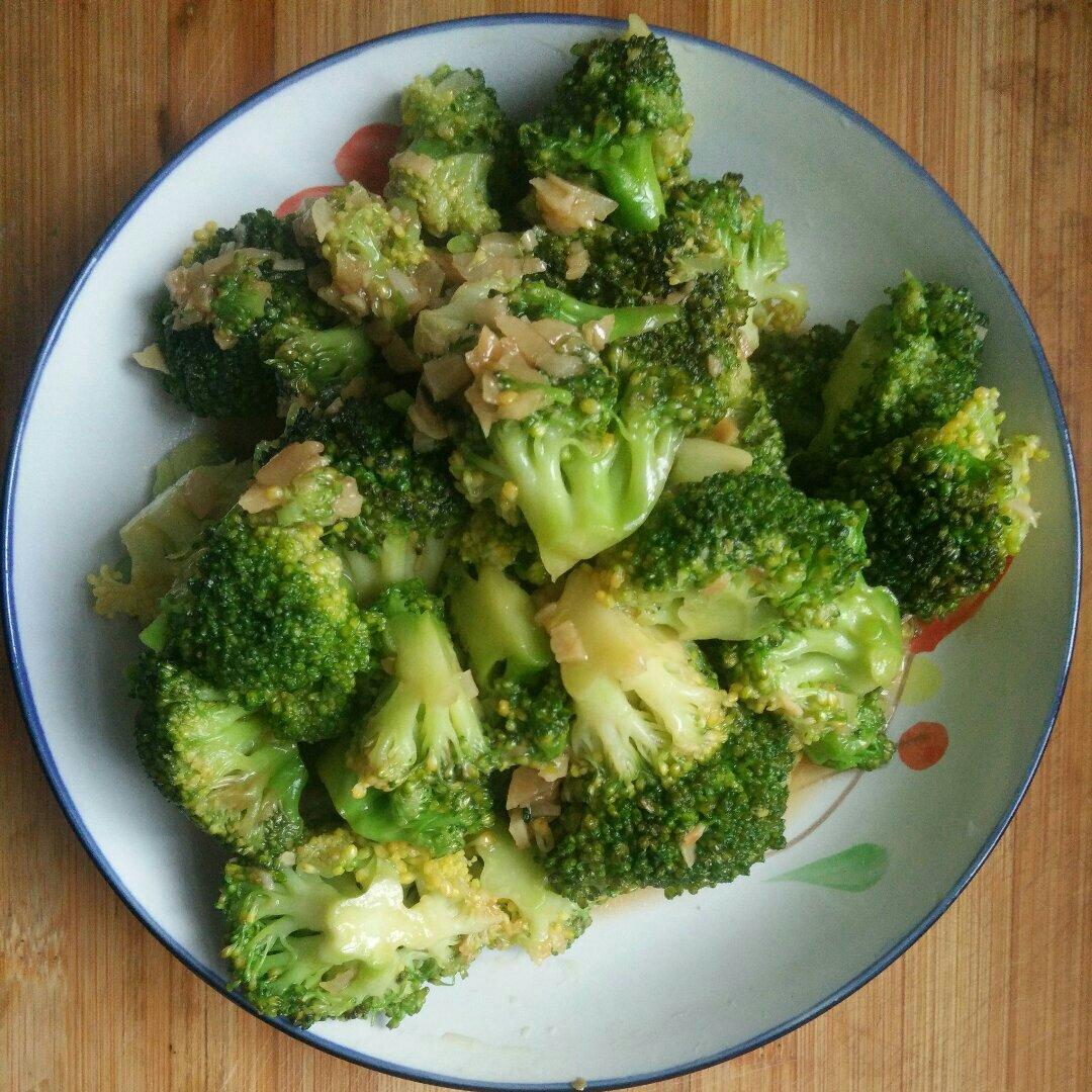 蚝油蒜蓉西兰花