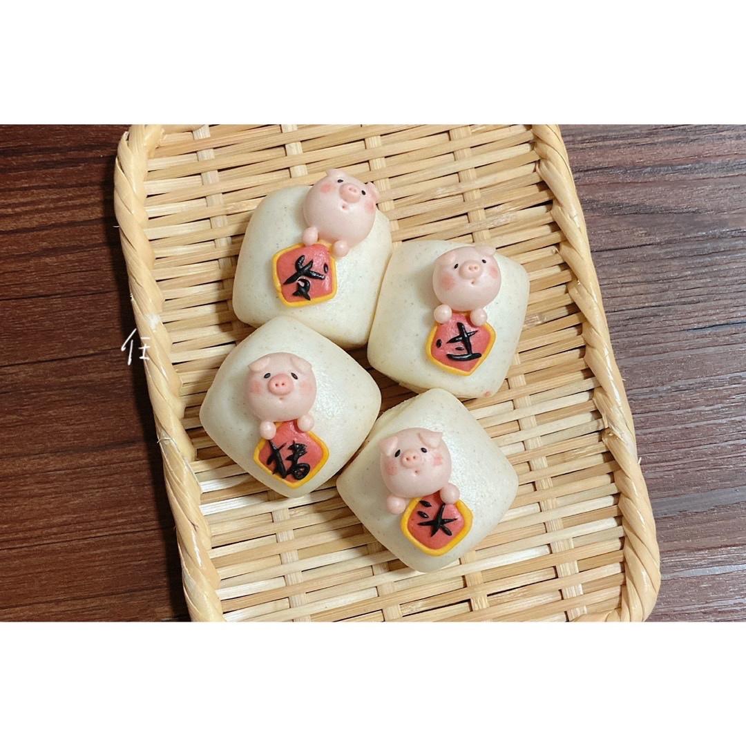 新年炮竹馒头