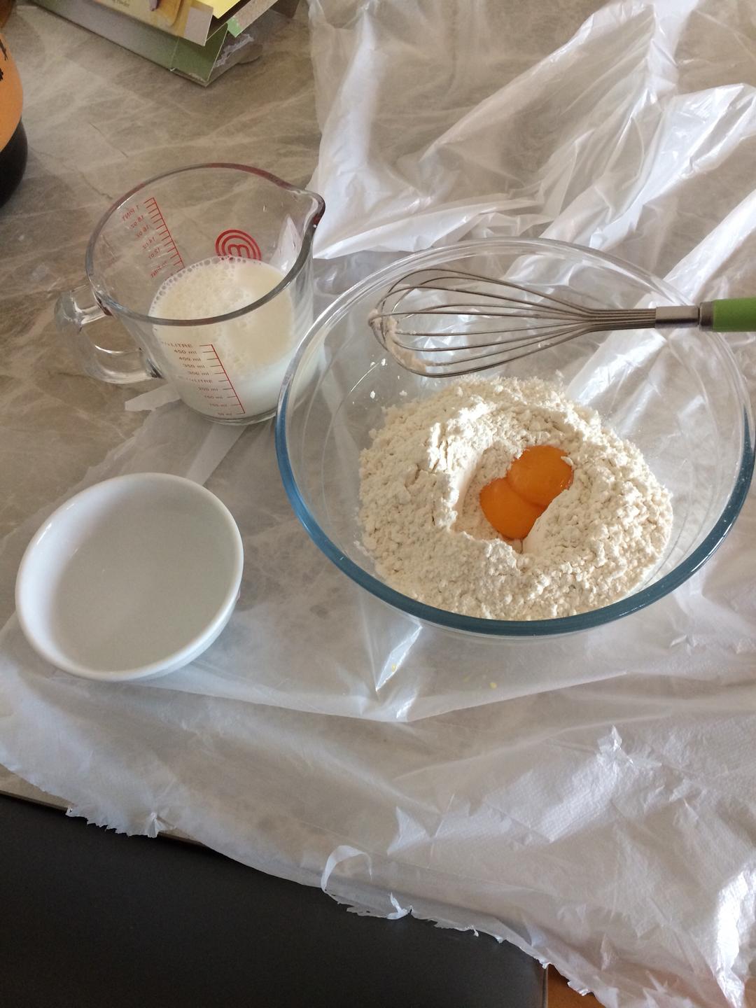 纯奶手撕吐司的做法 步骤1