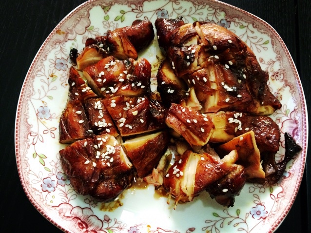 喵星人711做的日式照烧鸡腿