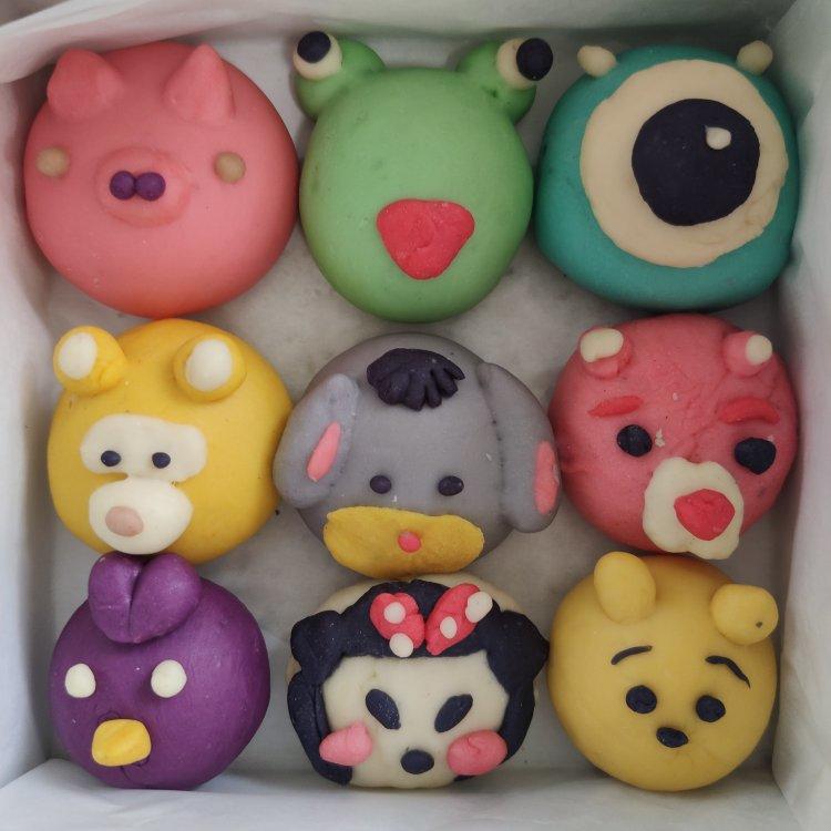 迪士尼卡通挤挤小馒头