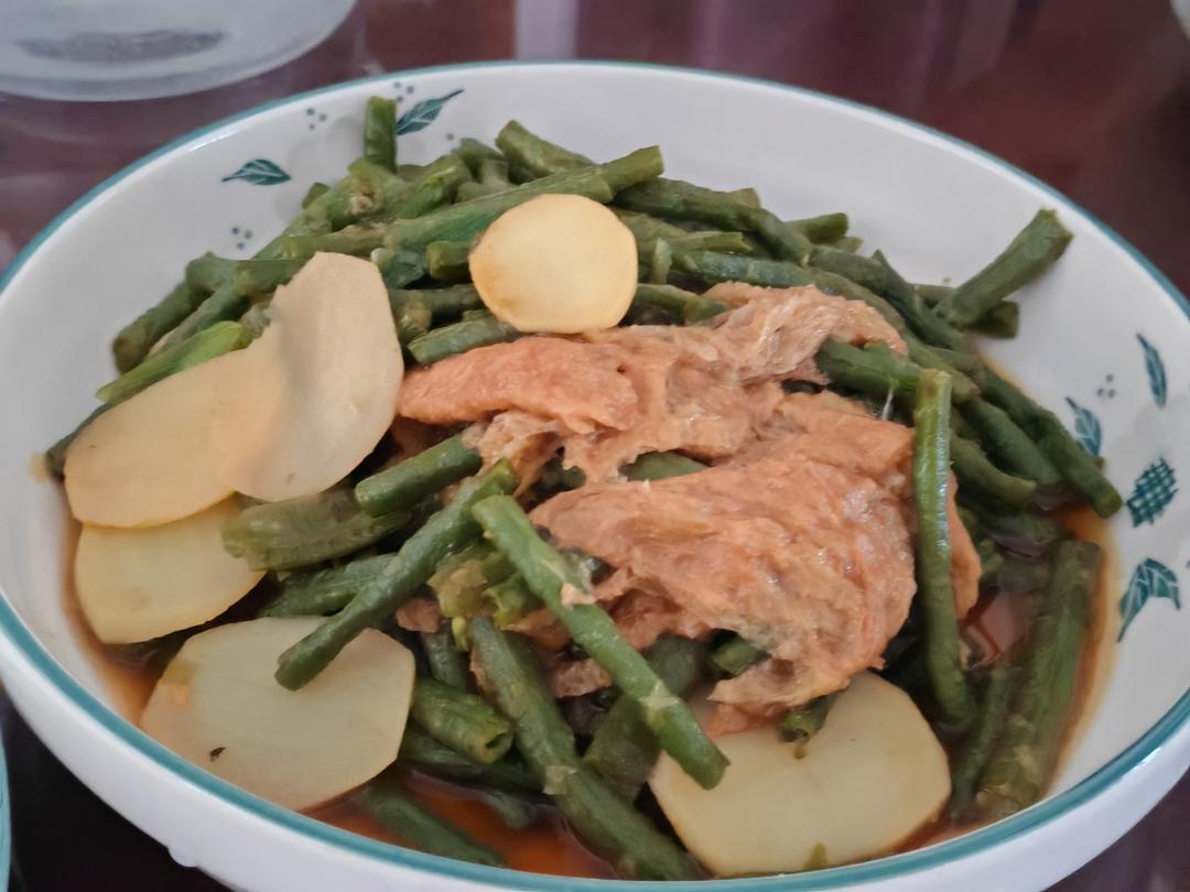 土豆片炒豆角