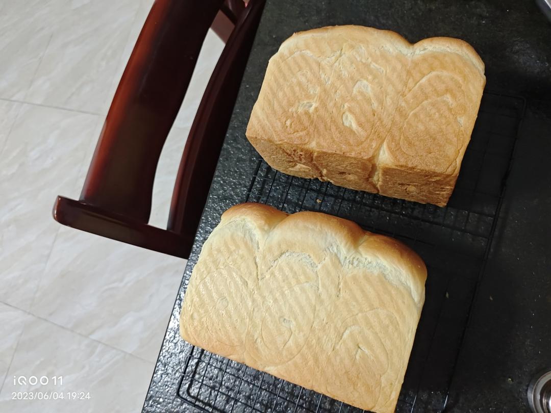 水合法+后酵母法做基础牛乳吐司