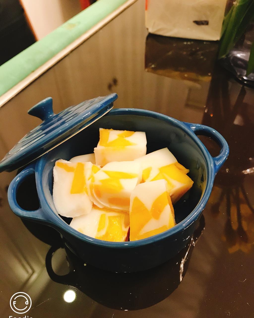 午后小甜点芒果椰汁糕教程
