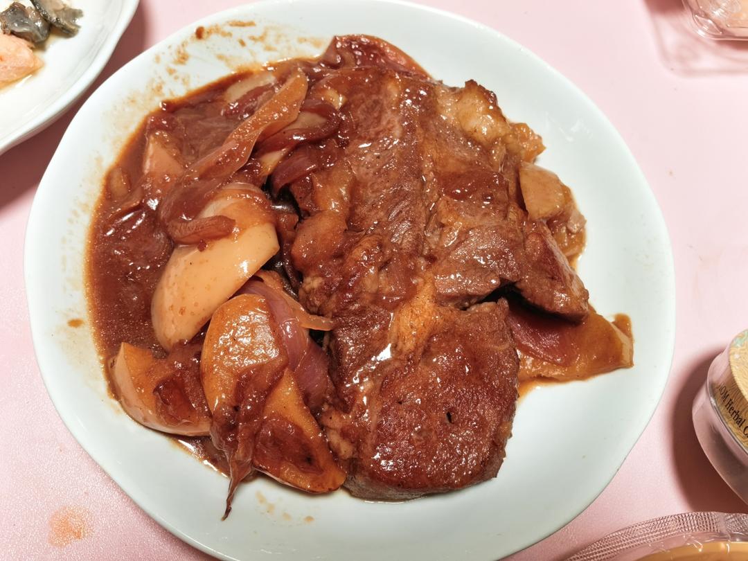 【宝宝辅食】苹果炖猪排