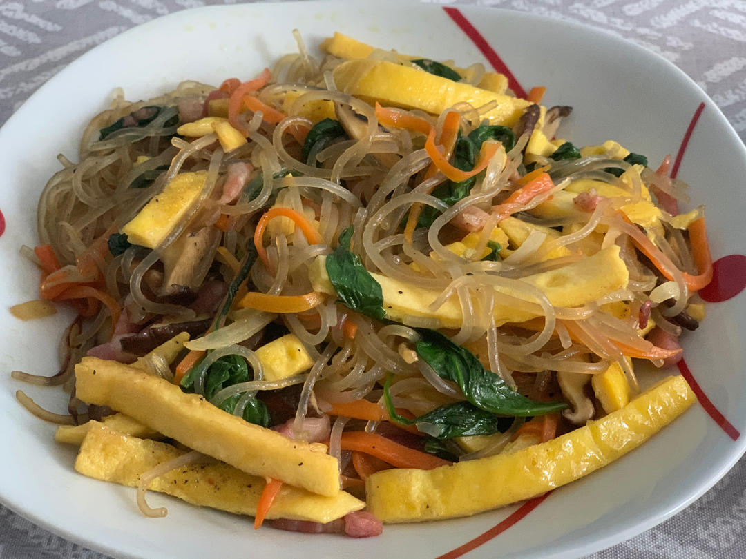 堂妈小厨——简易韩式炒杂菜