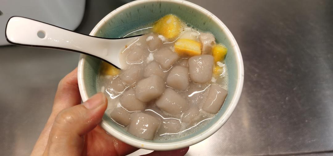 死缠烂打才找台湾爷爷要到の芋圆方子